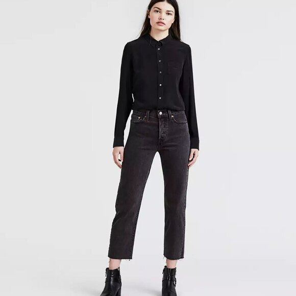 Levi's Premium Wedgie fit Straight Fit Jeans - Picture 1 of 8